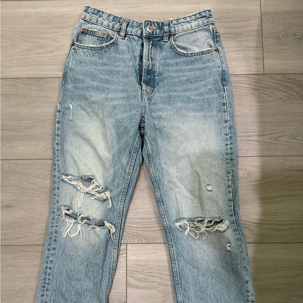 Ripped Zara jeans